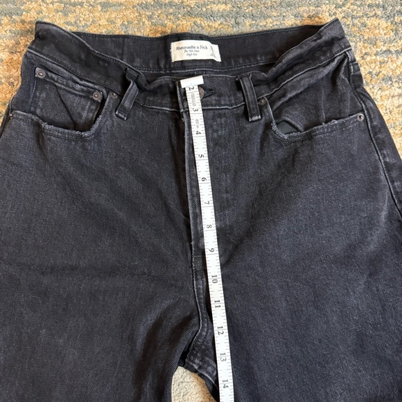 Abercrombie & Fitch Jeans The '80s Mom Jean High Rise Women Mom Jeans 6S Size 28 - Picture 11 of 13